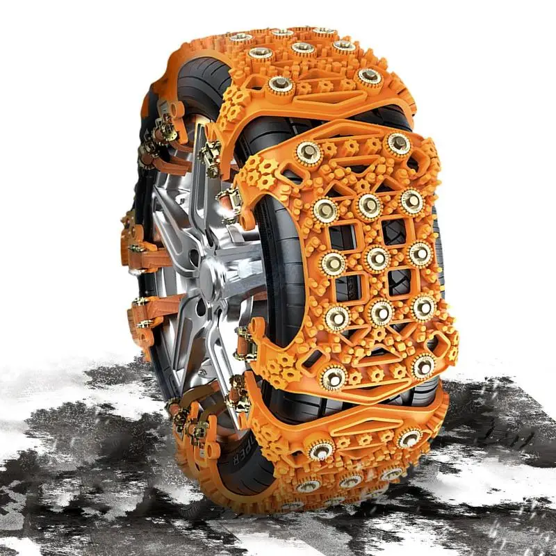 

Universal Car Anti-Skid Chain Car Snow Chain Easy Installation and Durability Security Tires Chains for Off-Road Vehicle Car SUV