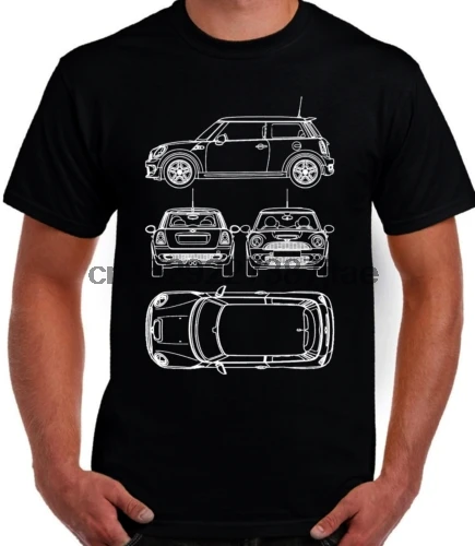 

2022 AUTOTEE FAN Mini Cooper S Hatchback GRAPHIC ART DESIGN HIGH QUALITY T-Shirt