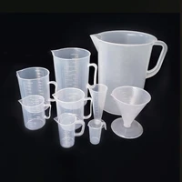 clear plastic graduated measuring cup for baking beaker liquid measure jugcup
