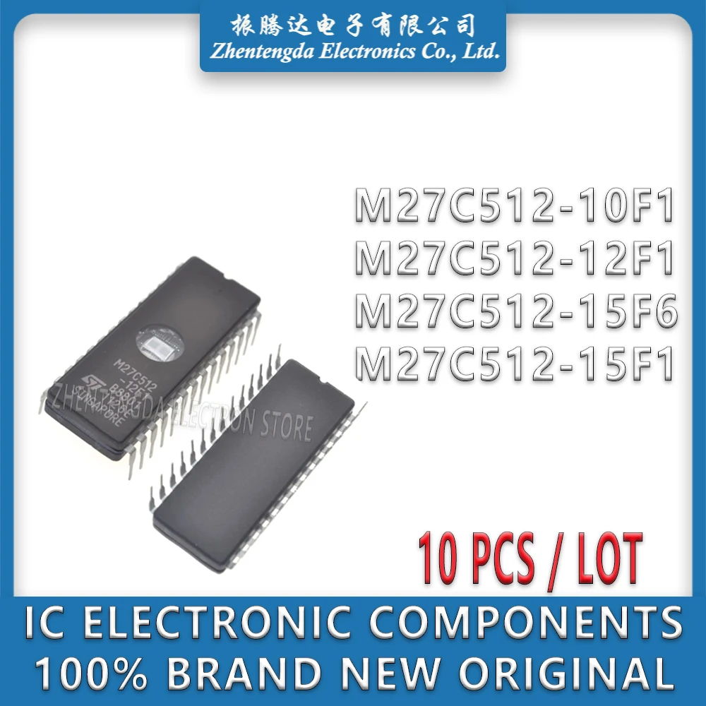

M27C512-10F1 M27C512-12F1 M27C512-15F6 M27C512-15F1 M27C512 M27C M27 IC Chip CDIP-28