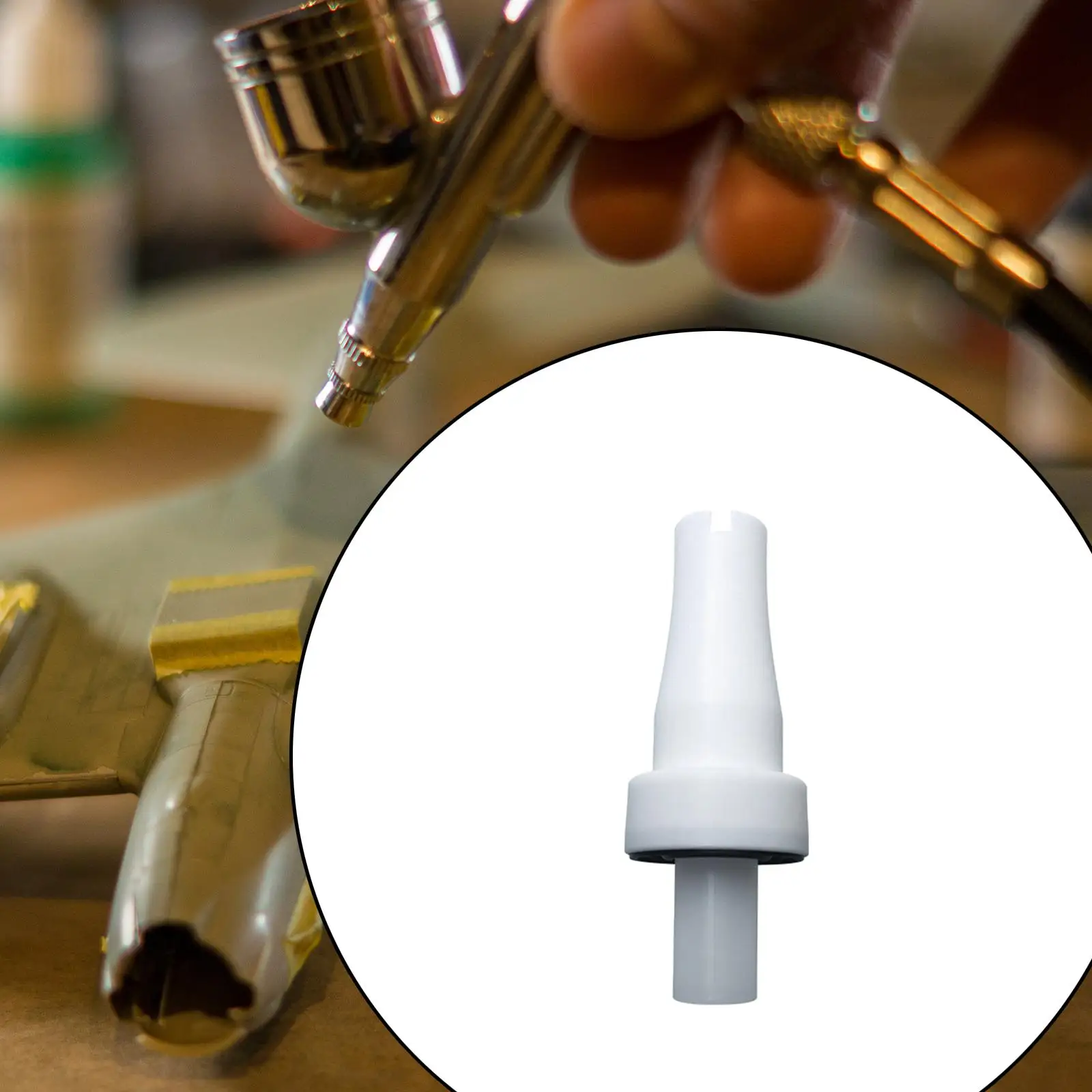 

Plastic Replacement Flat Nozzle for Gema03 Electrostatic Powder Spraying Machine Accessories