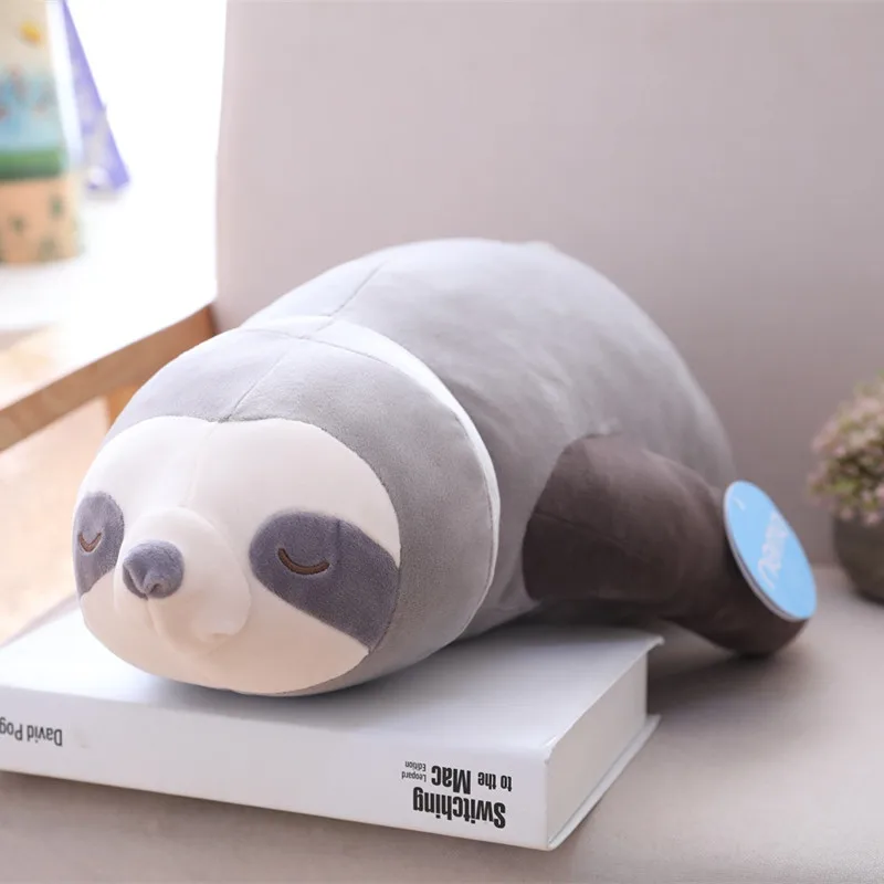 

1pc 65CM Soft Simulation New Cute Stuffed Sloth Toy Plush Sloths Soft Toy Animals Plushie Doll Pillow for Kids Birthday Gift