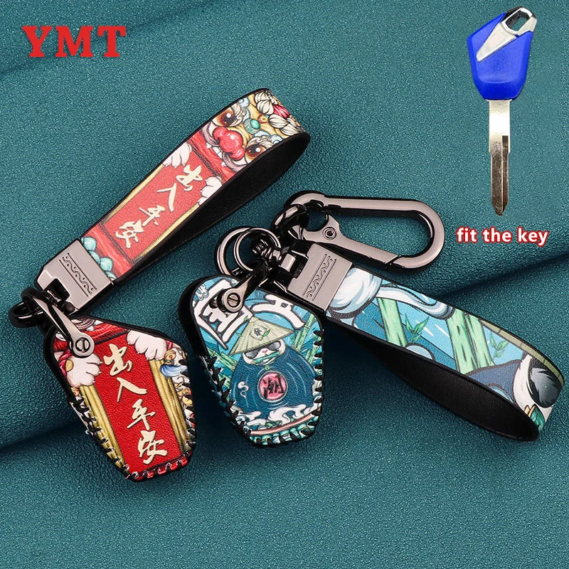 Кожаный чехол для ключей для Kawasaki Z400 ZX6R ZX7R ZXR250 ZXR400 ZZR400 ZX-14R GTR1400 Z1000, чехол для ключей, чехол для пульта дистанционного управления, автомобильные аксессуары Кожаный чехол для ключей для Kawasaki Z400 ZX6R ZX7R ZXR250 ZXR400 ZZR400 ZX-14R GTR1400 Z1000, чехол для ключей, чехол для пульта дистанционного управления, автомобильные аксессуары