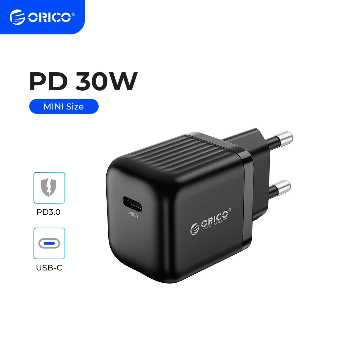 

Orico PD Fast Charger 30W Type-C Quick Charge for iPhone 13 12 Xs Xiaomi Samsung Cell Phone Laptop