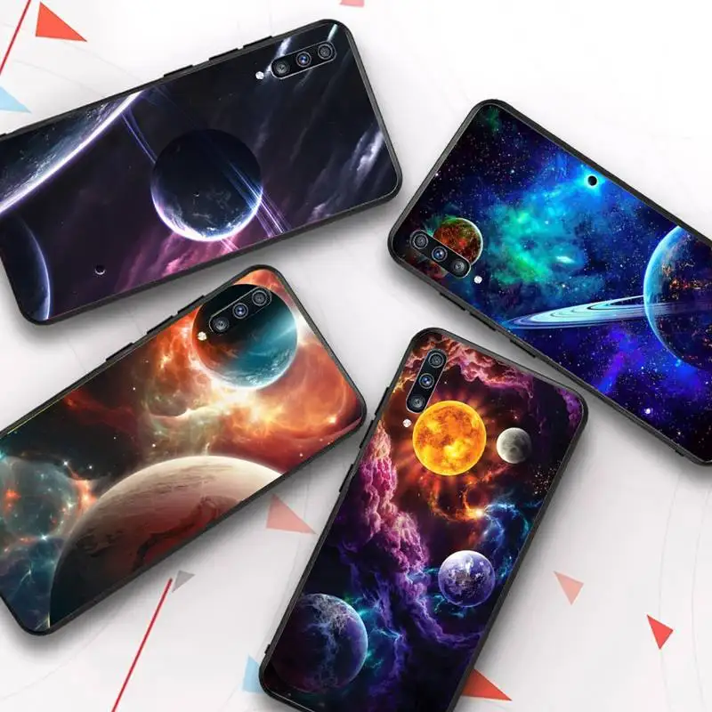 

Planets Space Venus Sun Mars Phone Case for Samsung S20 lite S21 S10 S9 plus for Redmi Note8 9pro for Huawei Y6 cover