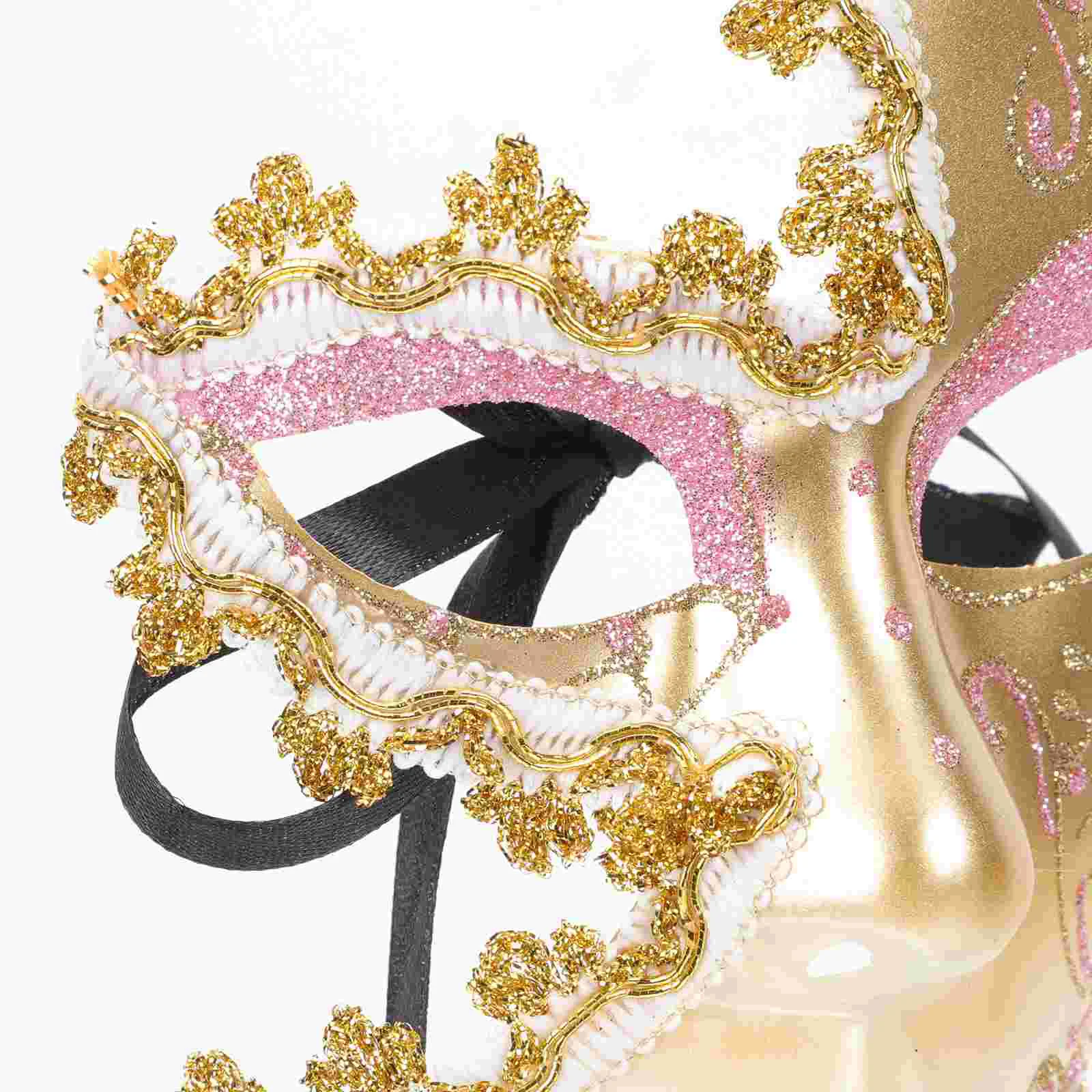 Венецианская маска простой дизайн маски для Хэллоуина Марди Гра маскарад на