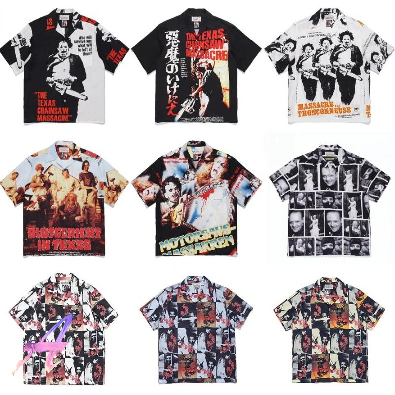 

Summer Wacko Shirt Movie Poster Hawaiian Short Sleeve Shirts
