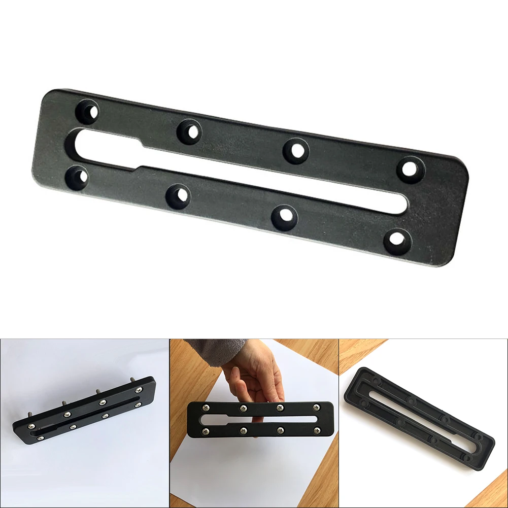 

Kayak Rail Bracket Accessories Fishing Rod Bracket Mounting Base Bracket Slide Track Rails Brackets Boat Accessories With 8screw
