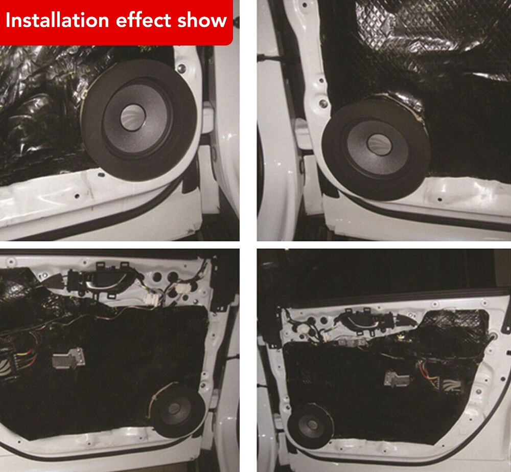 Автомобильный Динамик кольцо звукоизоляция хлопок аксессуары для Subaru Forest Tribeca