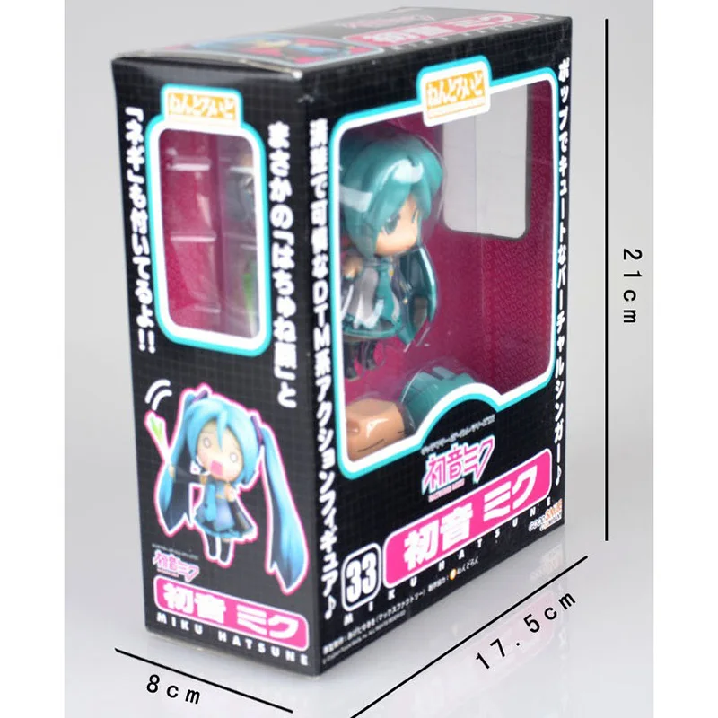 Фигурка героя Nendoroid Hatsune Miku кавайное аниме Q Posket Change Face коллекция несколько