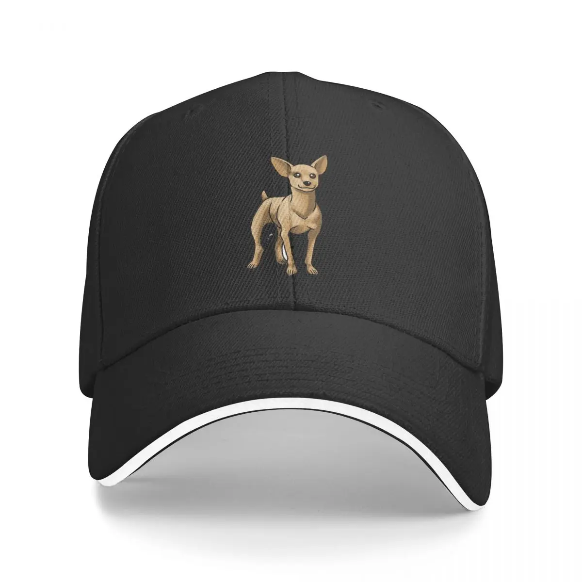 

Miniature Pinscher - Brown Baseball Caps Snapback Fashion Baseball Hats Breathable Casual Unisex Customizable Polychromatic