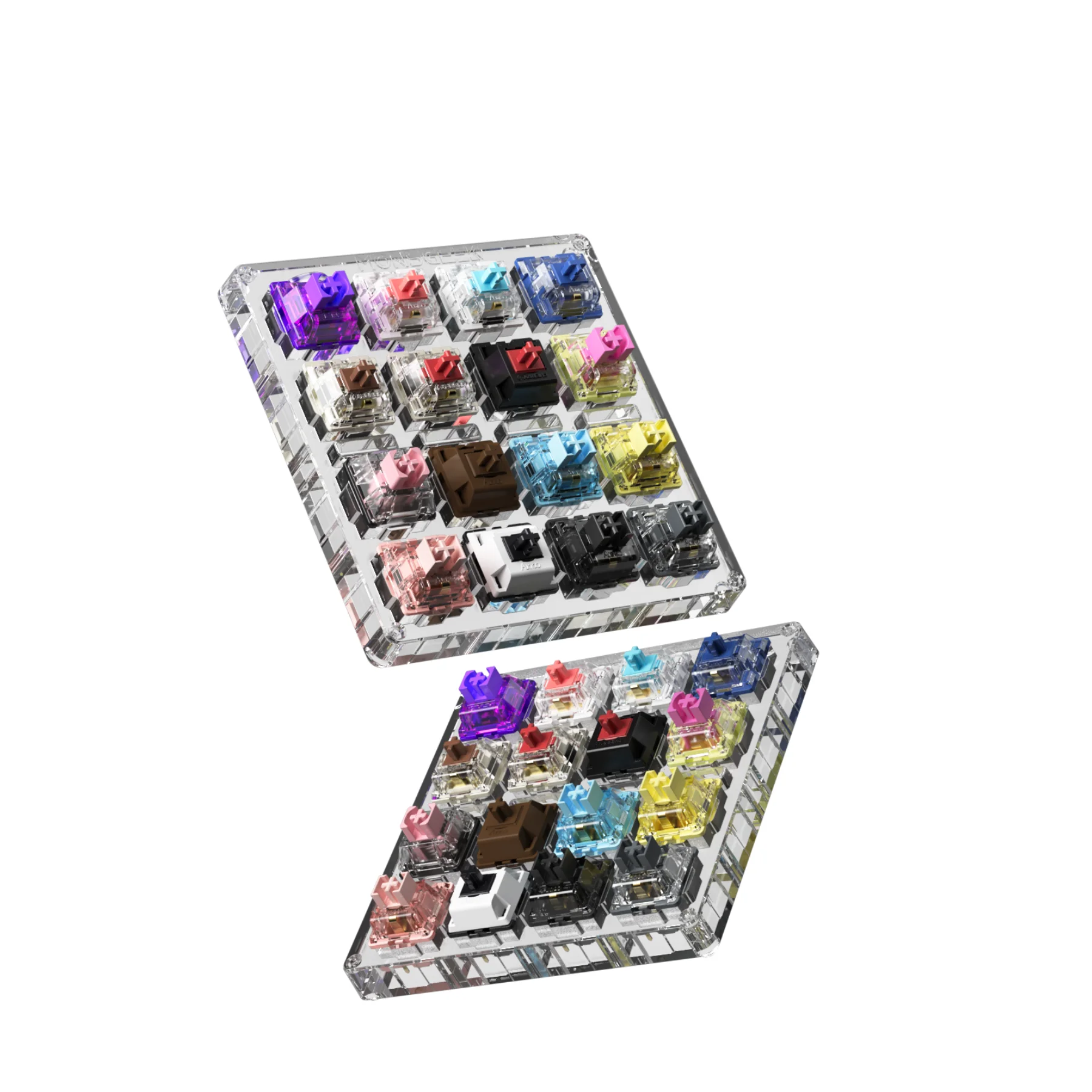 Akko x MonsGeek акриловый 16-кнопочный тестер переключателя