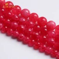 6 8 10mm rhodochrosite jades beads for jewelry making natural stone round beads diy bracelets necklaces earring accessories 15