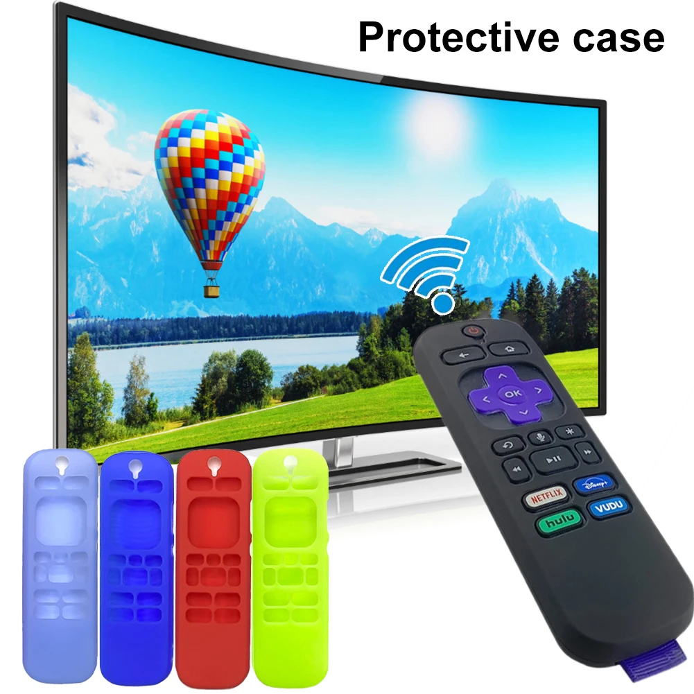 

Protective Case For TCL TV Steaming Stick 3600R Remote Silicone Cover Shock Proof Remote Controller Skin Wholesale Support