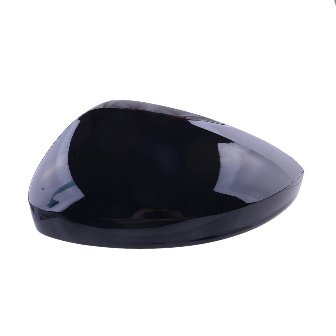 

Глянцевая черная Автомобильная Левая крышка для зеркала заднего вида, крышка подходит для VW Tiguan MK2 II R 5N 2020 2019 2018 2017