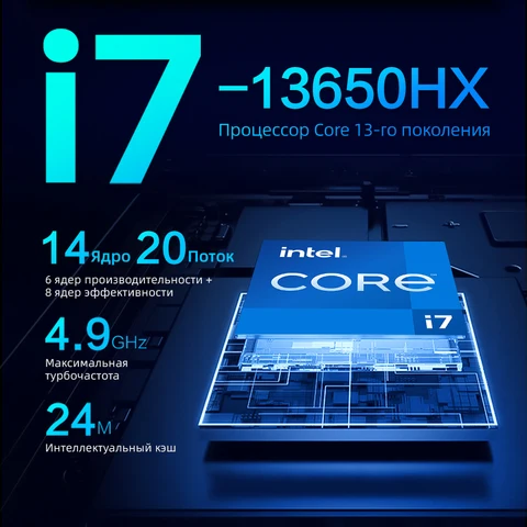 Игровой ноутбук THUNDEROBOT R16, 16", 16/512ГБ, i7-13650HX, RTX 4060, Windows