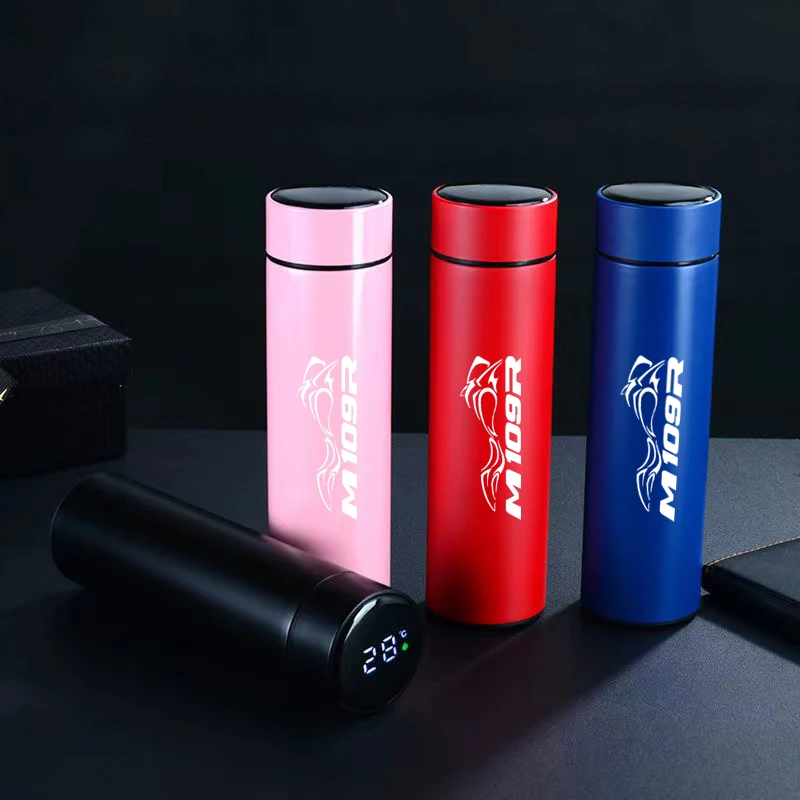 Кофейная кружка из нержавеющей стали, 500 мл, портативная кружка для мотоцикла, кружка для путешествий для Suzuki письменного стола, M109R, M50, C50, VL800, объемная, 1500, C1800R