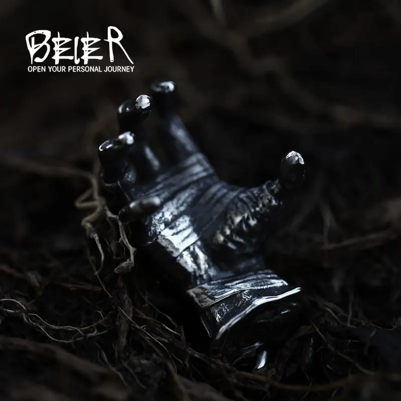 Мужская подвеска в стиле хип-хоп от Beier кулон виде лапы сглаза украшение для рук