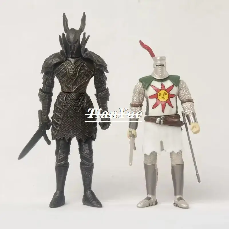 

Anime DARK SOULS Black Knight and Solaire of Astora Articulated Model Figure Toy 10-12cm