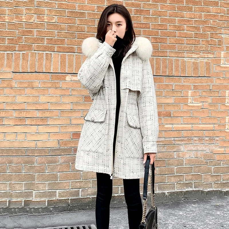 2022 Winter New Padded Coat Women Korean Loose Fashion Casual Down Cotton Jacket Female Short Large Size Thick Warm Parkas