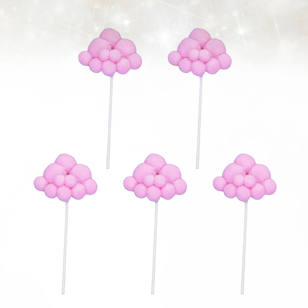 5 шт. воздушные шары для украшения торта на день рождения вечерние кексы топпер