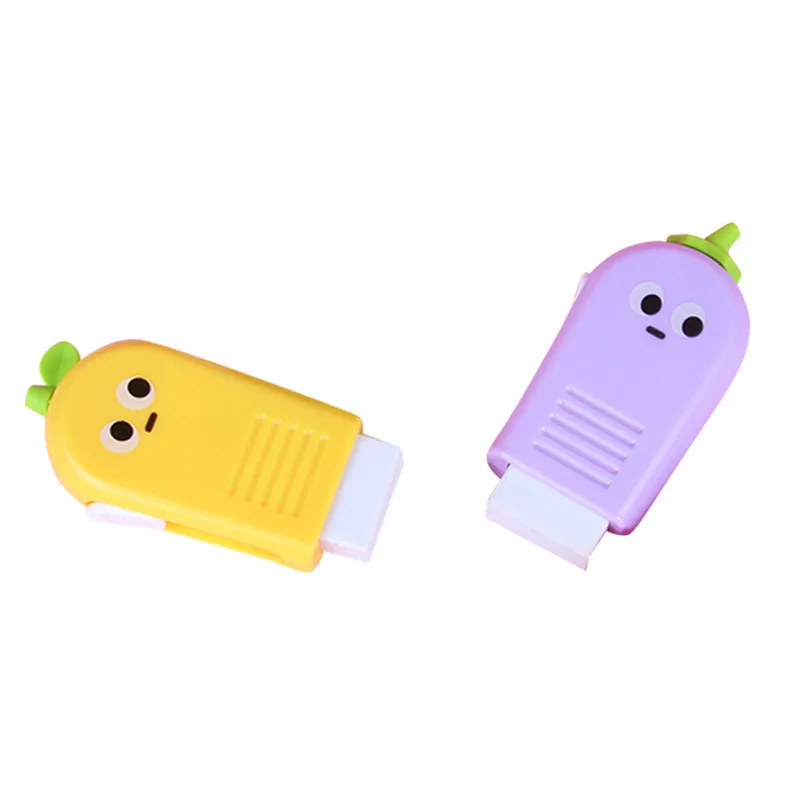 

1 Pcs Fruit and Vegetable Activity Eraser Retractable Storage Eraser Student Children Cute Rubber