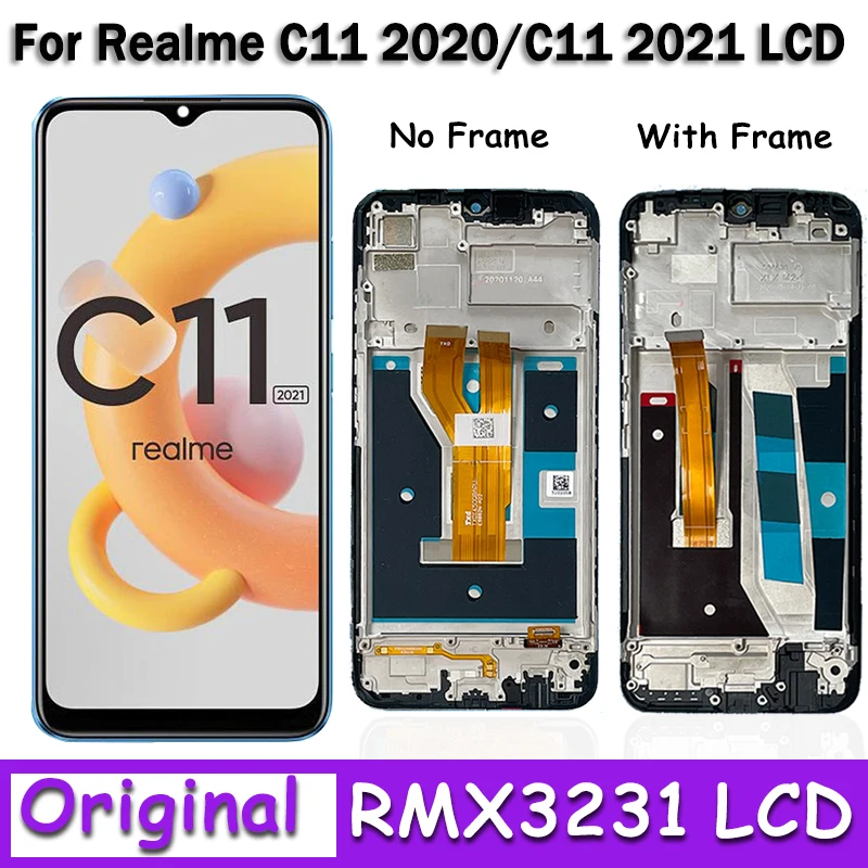 Оригинальный ЖК-дисплей C11 для OPPO Realme C11 2020 LCD RMX2185 дисплей детской яркости для Realme C11 2021 LCD RMX3231