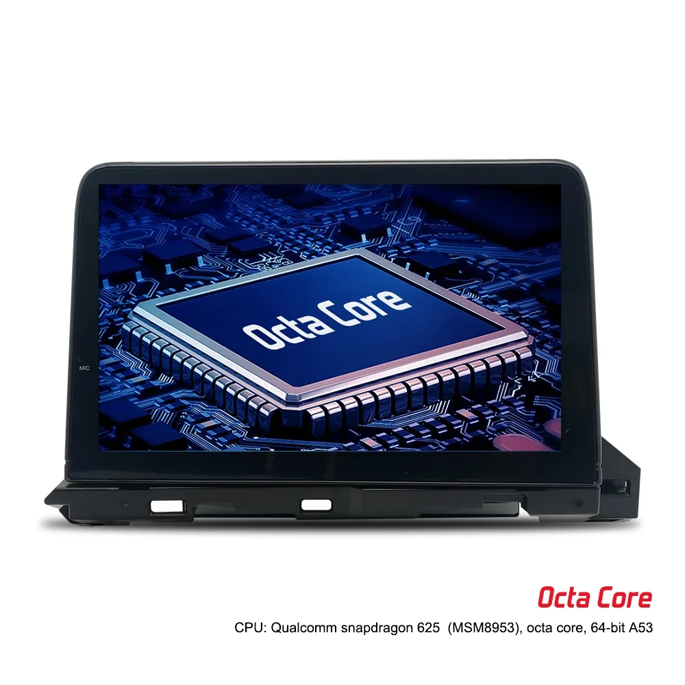 Route Android 12 с 4 + 64 ГБ Автомобильный DVD-плеер для Mazda 6 2020 2021 2022 9-дюймовым экраном 1280*720