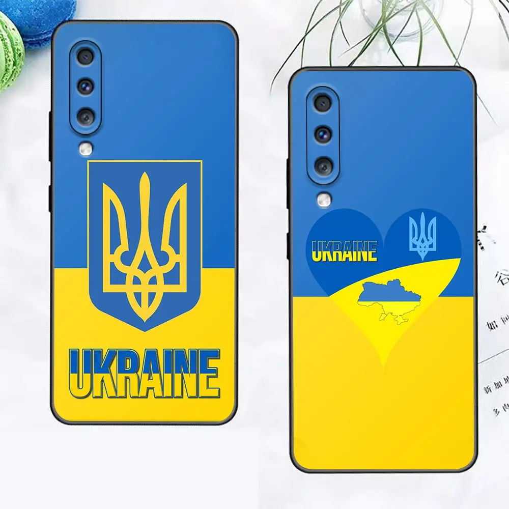 

Fashion New Ukraine Flag Case For Samsung Galaxy A90 A70s A70 A60 A50s A50 A40 A30s A30 A20s A20e A20 A10s A10e A10 Note 20 10 9