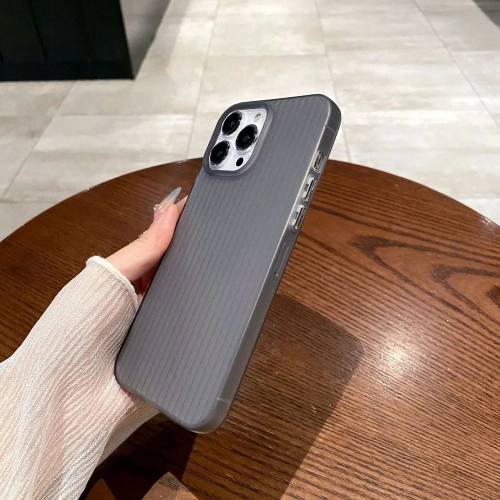 Роскошный мягкий прозрачный чехол с гофрированным рисунком для телефона iPhone 16 15