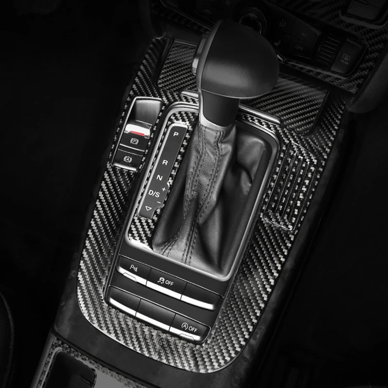 Стайлинг автомобиля наклейка из углеродного волокна для Audi A4 A5 RS4 B8 S4 S5 консоль