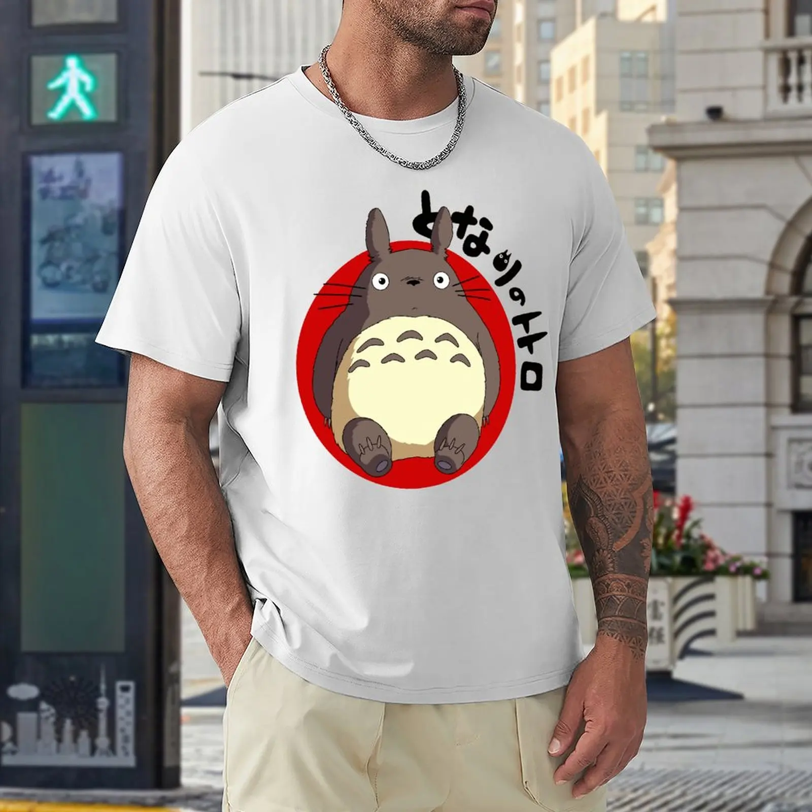 

Totoro Hipster Manga Anime T Shirts O Neck Harajuku Short Sleeve T-shirt Graphics Tshirt Brands Tee Clothing Gift Idea