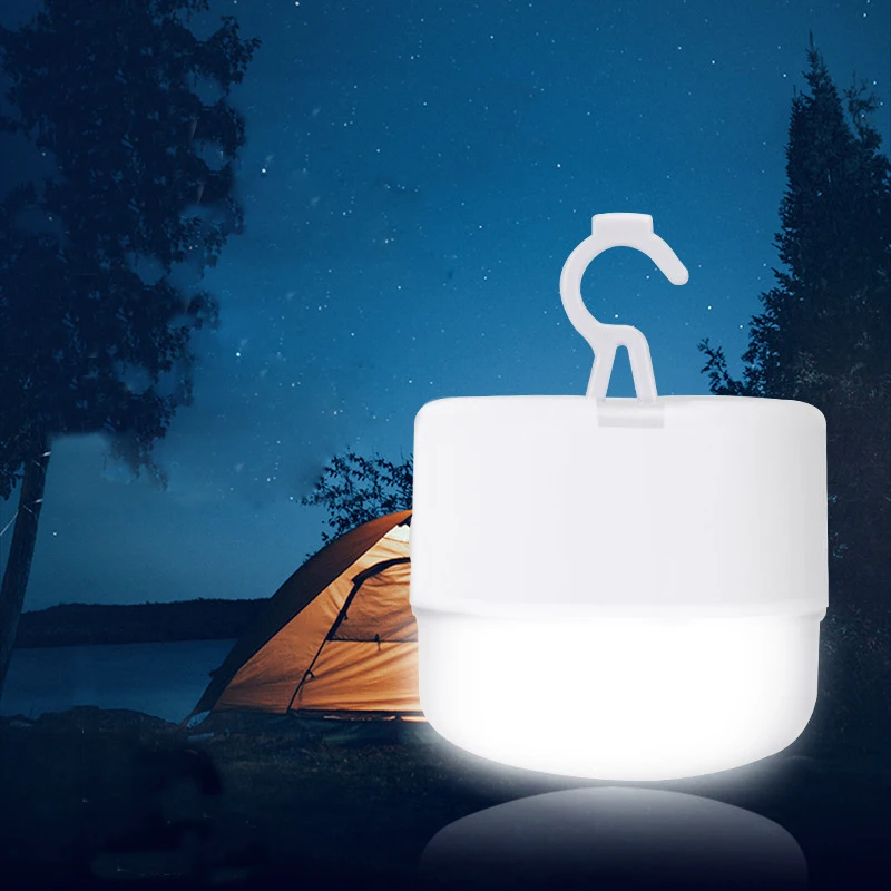 

Portable Led Camping Light USB Rechargeable Emergency Lamp Bulbs Home Decor Outdoor Hanging Tent Lamp BBQ Hiking Camping Lantern