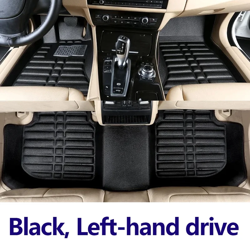 

LHD для Kia Forte BD 2019 2020 2021 ~ 2024 Cerato K3 автомобильный напольный коврик кожаная панель подкладка коврик под заказ ножная подкладка аксессуары для интерьера