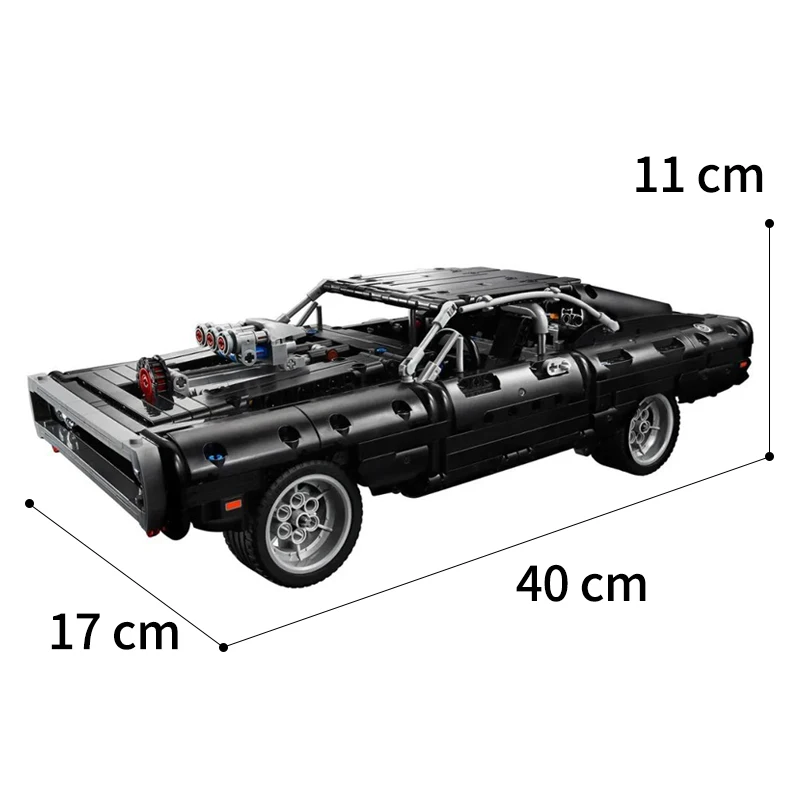 

Technical Car Dodge Charger Racing car Building Blocks Model 42111 Bricks Toys In Movie Fast Furious Vehicle Gifts For Boyfriend