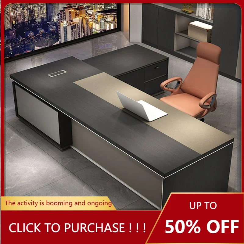 Роскошная современная офисная Рабочая станция настольный компьютер L-образной