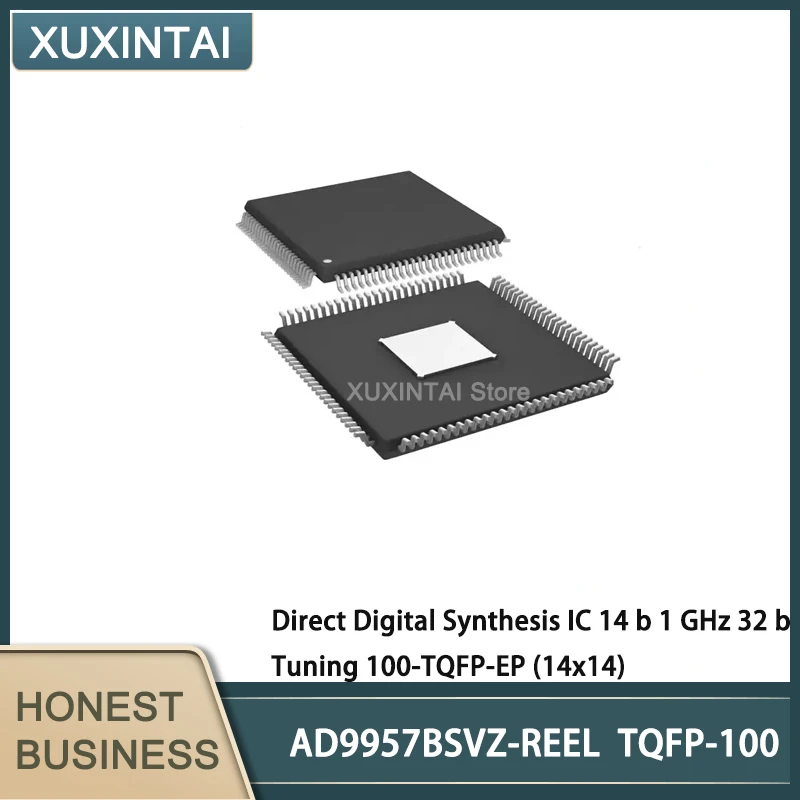 

5Pcs/Lot AD9957BSVZ-REEL AD9957BSVZ Direct Digital Synthesis IC 14 b 1 GHz 32 b Tuning 100-TQFP-EP (14x14)