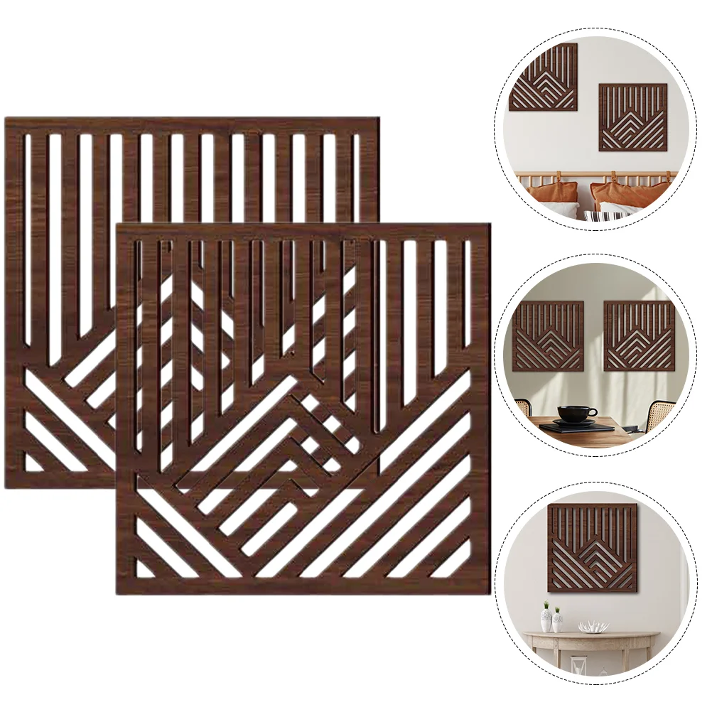 

2pcs Living Room Decorative Abstract Wall Decor Wall Ornament Wall Decor