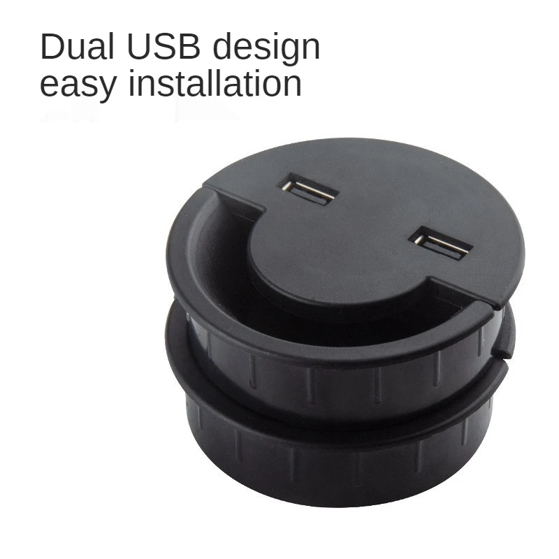 Компьютерный Настольный usb-кабель коробка провода отверстия чехлы для офисных