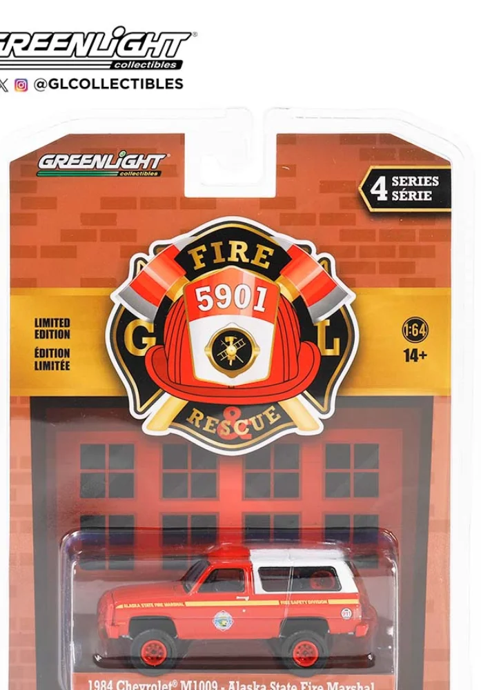 GREENLIGHT 1:64 1984 строительный пожарный элемент 67050-D коллекция литой под давлением