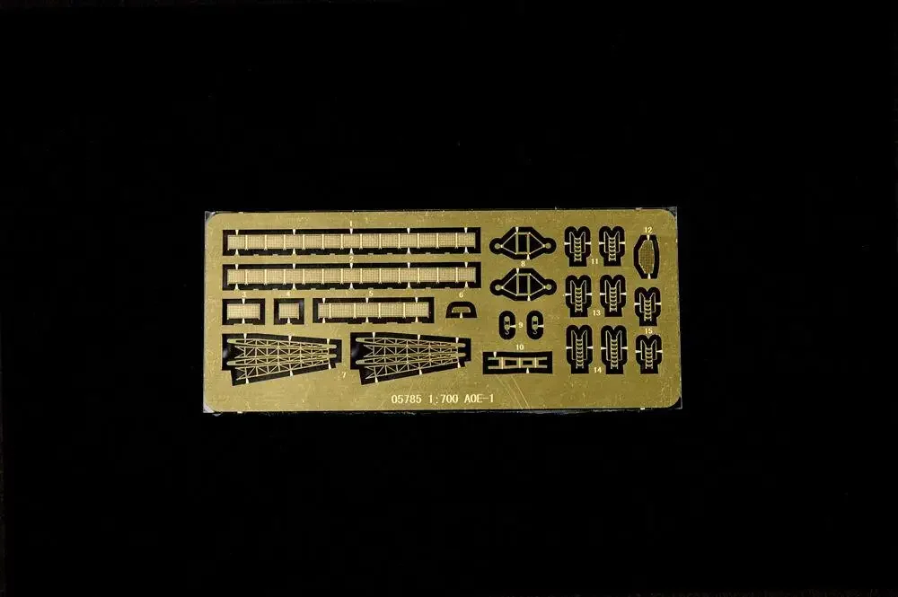 Trumpeter 05785 1/700 AOE Fast Combat Support Корабль USS Sacramento (AOE-1) набор пластиковых моделей