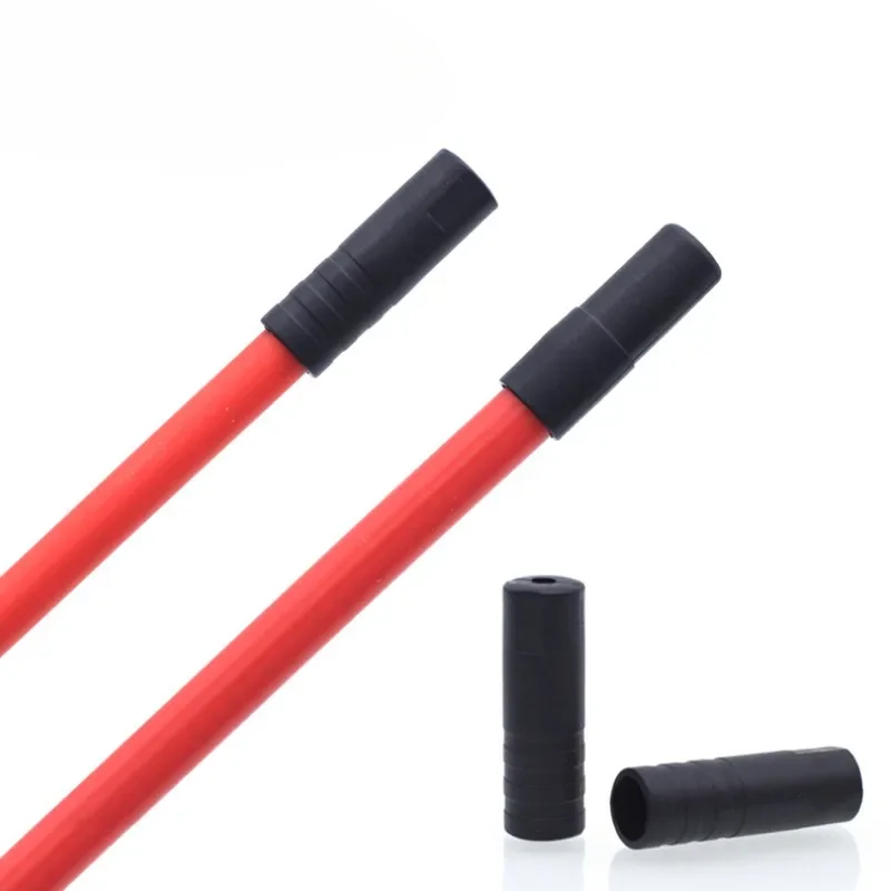 20 шт. 4 мм 5 велосипедные тормозные тросы переключения передач концевые заглушки