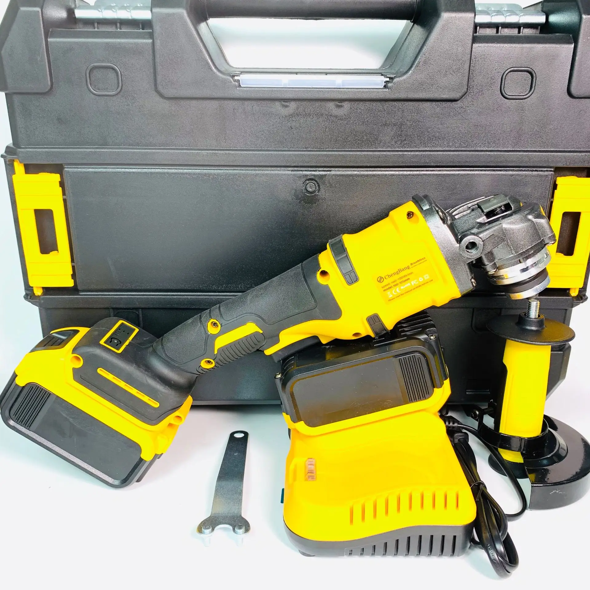 

Yellow lithium brushless electric grinder A01 tools