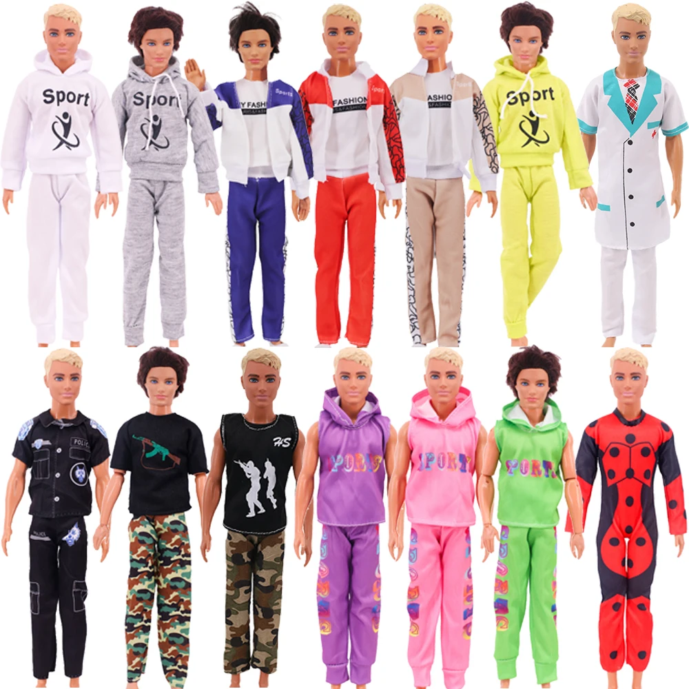 T-shirt + Trousers For Barbie Dress Accessories Fashion Dail