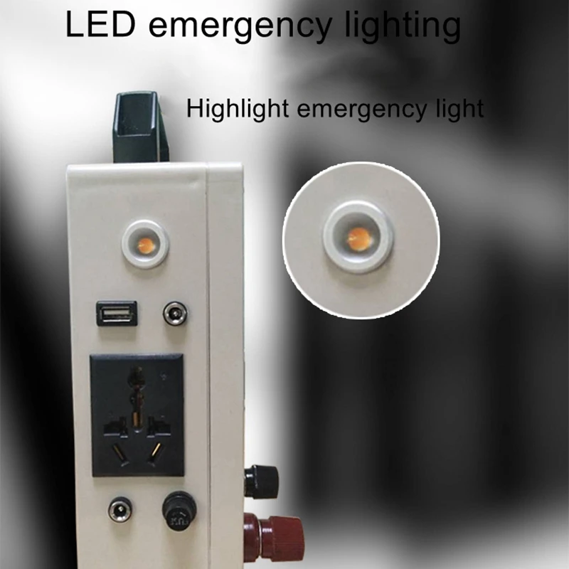 150w hand crank generator emergency power supply lighting power generation emergency car mobile phone charging 220v free global shipping