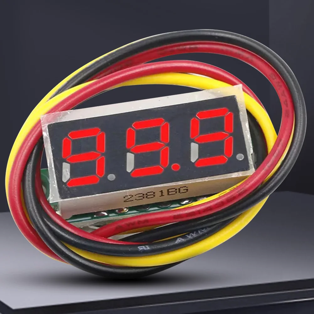 3-проводной цифровой вольтметр 0-100 В 0 28 дюйма тестер точного измерения давления