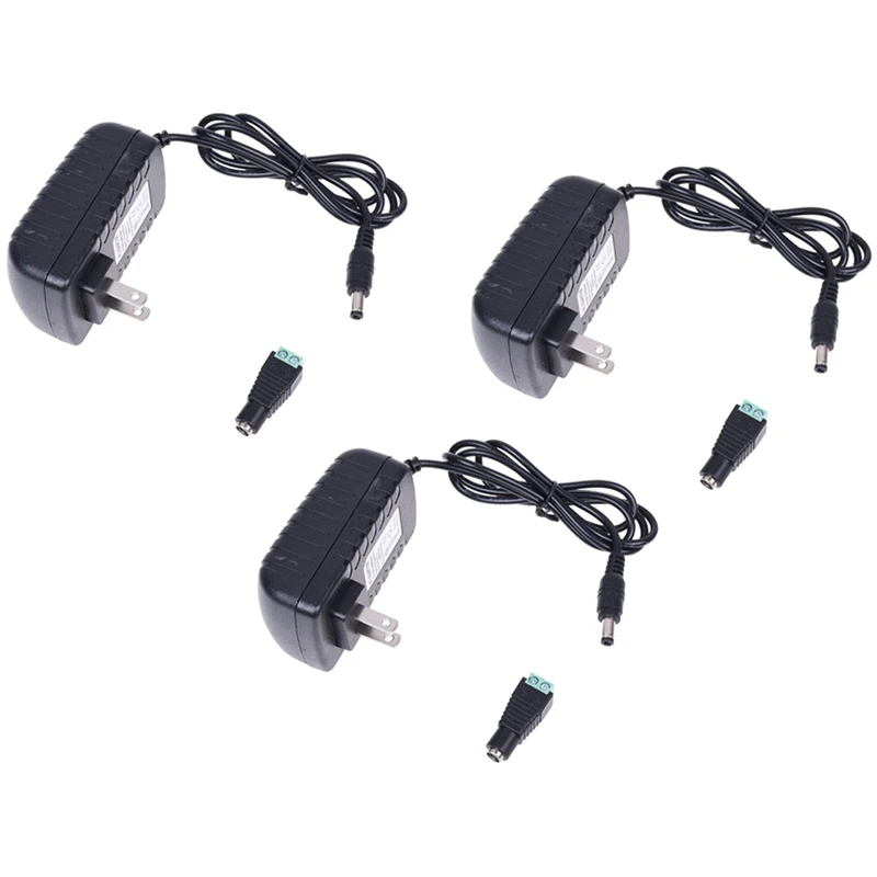 

3x12 В адаптер питания 2 а Трансформатор 110-220 В и подарок