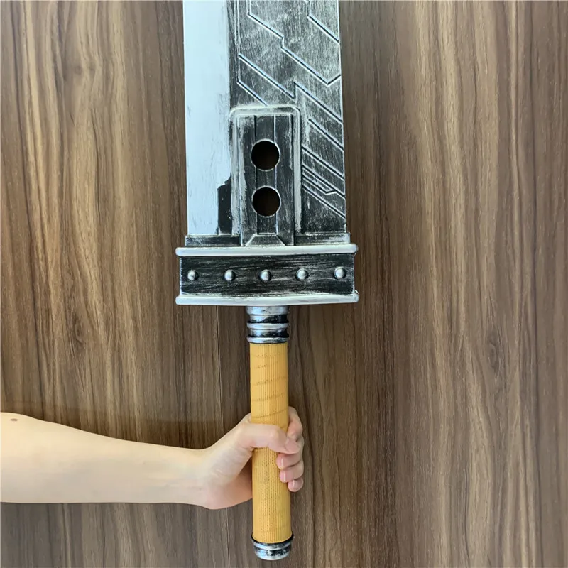 108cm Sword Zack Fair Silver Ver. Weapon Final Fantasy 7 VII Cloud Strife Buster 1:1 Game Remake Knife Safety PU |