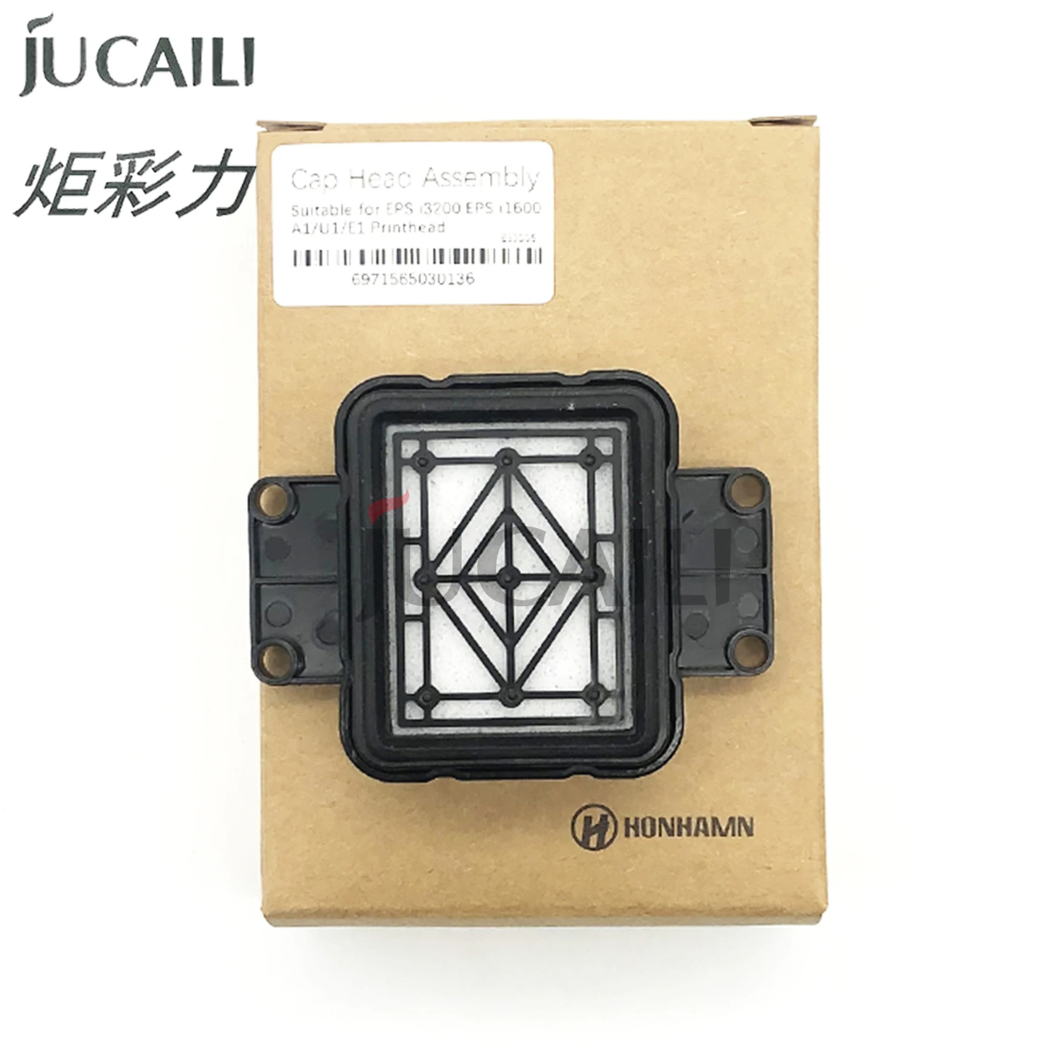 Фото Крышка принтера Jucaili I3200 для печатающей головки Epson 5113/4720/I3200/I1600 для сольвентного/DTF принтера Allwin Xuli Eco №1