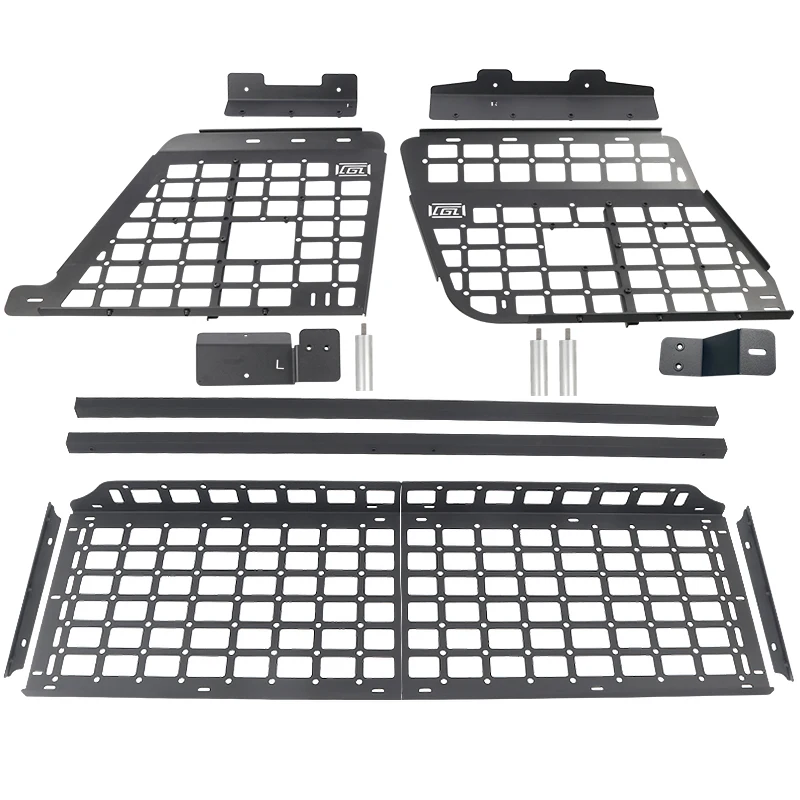 

Для Nissan Patrol Y61 1997-2016 5dr аксессуары панель хранения задний багажник стеллаж для мусора автомобильный Стайлинг MOLLE панель хранения органайзер
